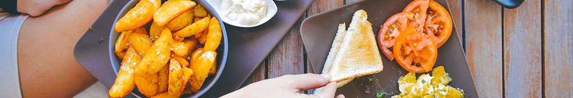 Eating Fast Food at CBW.